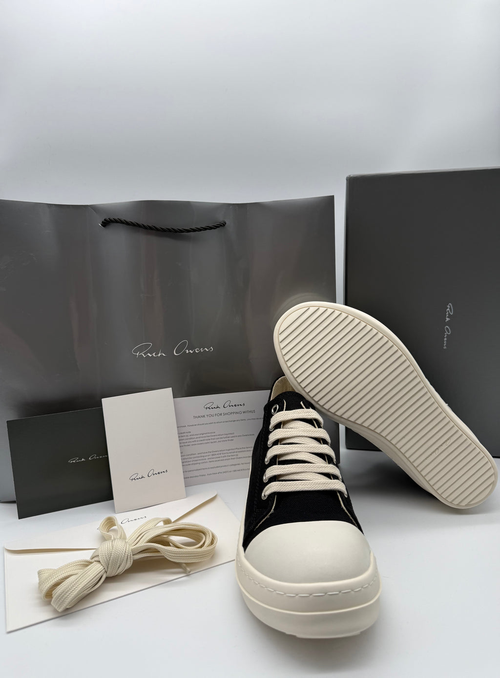 Rick Owens Ramones Low