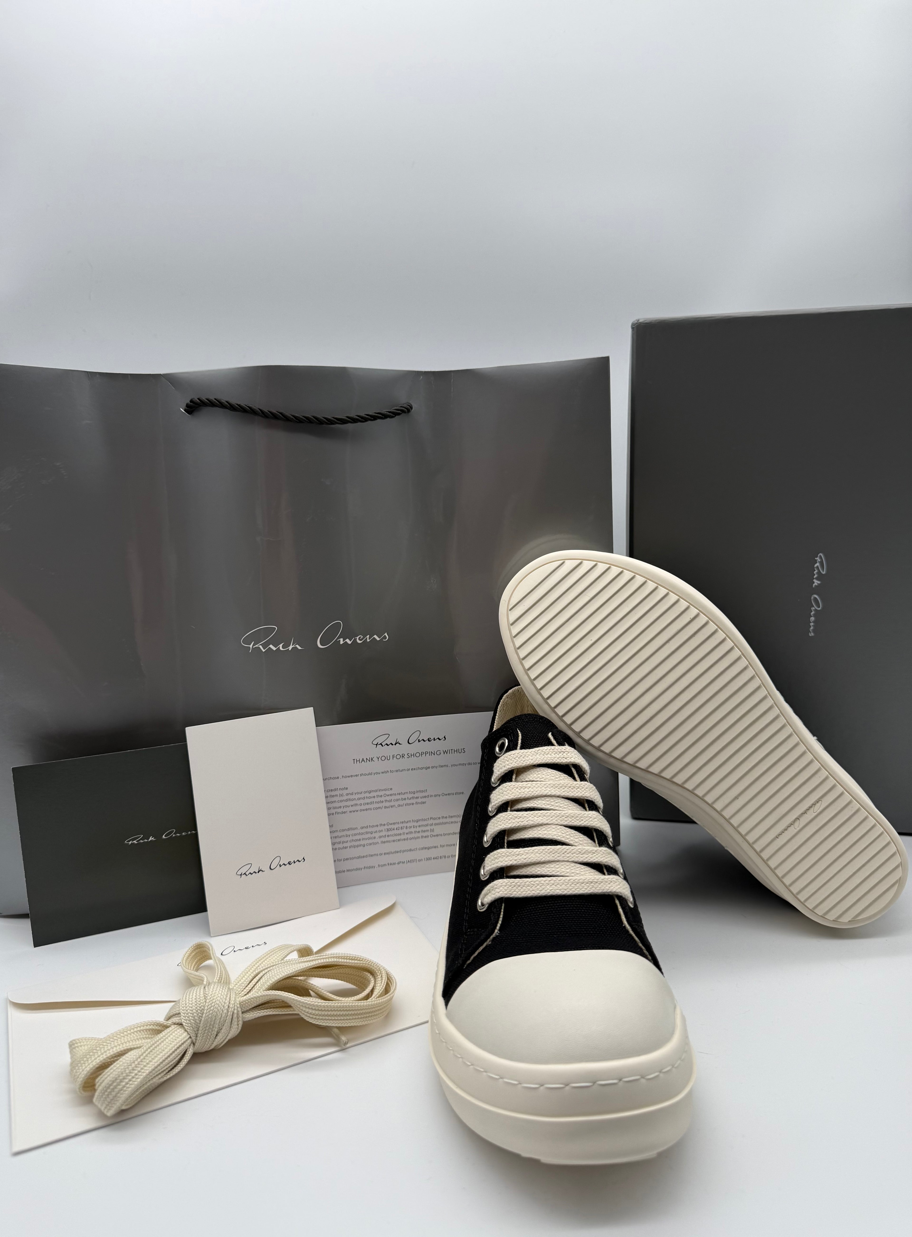 Rick Owens Ramones Low